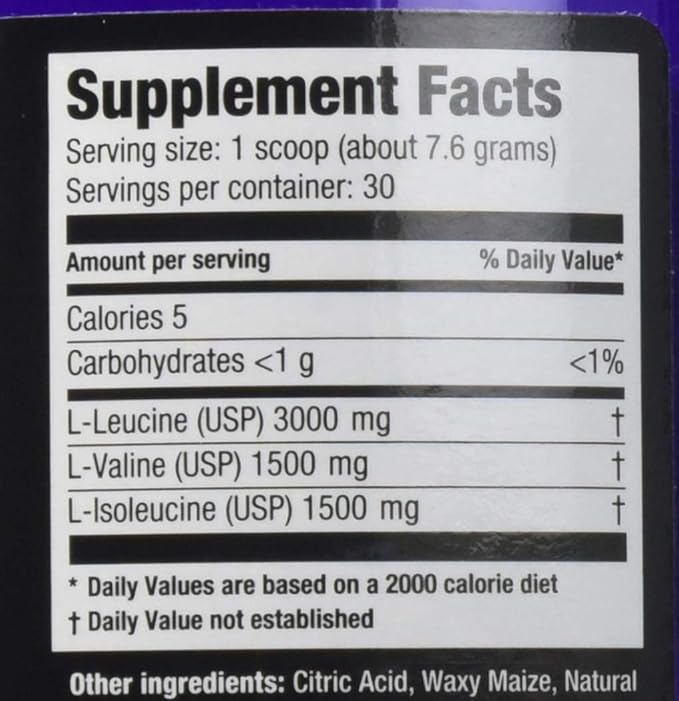 Ultimate Nutrition Flavored BCAA Powder 12000 Post Workout Recovery Drink 3g Leucine 1.5g Valine 1.5g Isoleucine Branch Chain Amino Acids Supplements for Muscle Recovery 30 Servings Fruit Punch