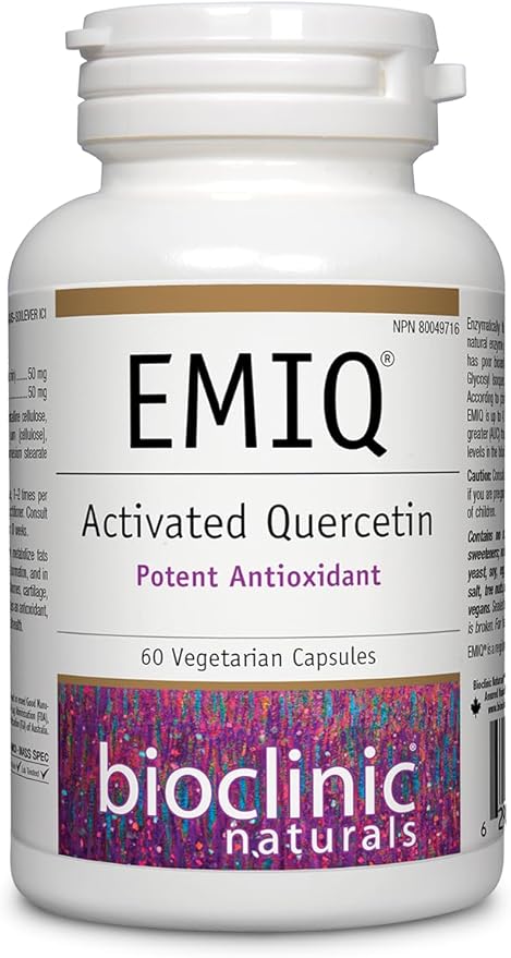 Bioclinic Naturals - EMIQ Activated Quercetin 60 vcaps