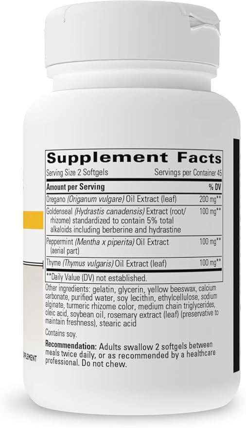 Integrative Therapeutics Y Formula - Supplement for Gastrointestinal Support* - Intestinal Health for Everyday Health Support* - Gluten-Free &amp Dairy-Free - 90 Capsules (45 Servings)