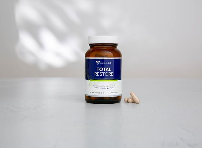 Gundry MD Bio Complete 3 and Total Restore Bundle - Prebiotic Probiotic Postbiotic to Support Optimal Gut Health