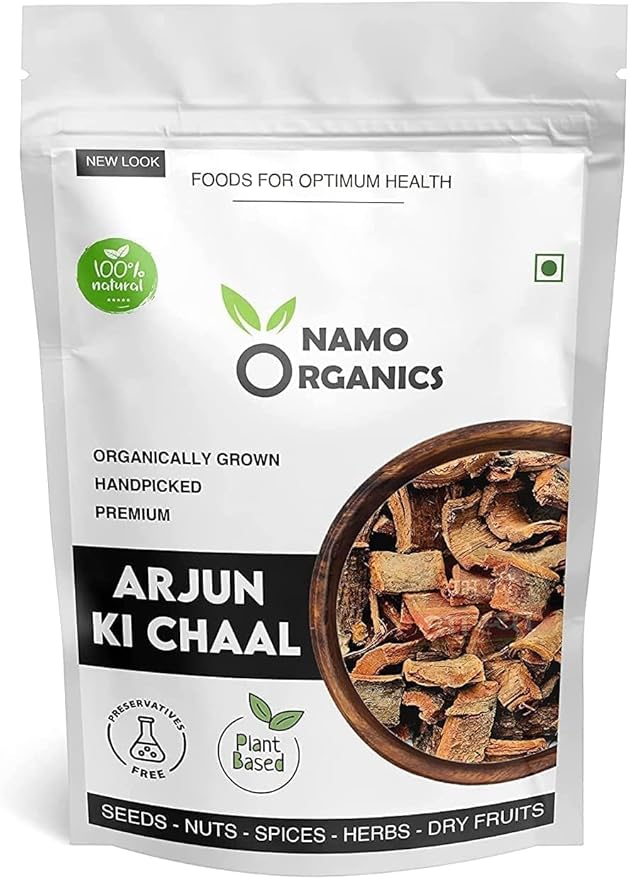 Arjun ki Chaal Whole Herb (Terminalia Arjuna) 100% Arjun Bark Roots (400gm) - by pharmacylife