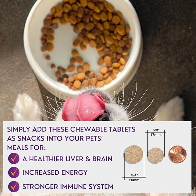 Comprehensive Liver Supplement (2 Pack - 60ct) Combining Same SPC Silybin A+B Gluathione Chew Tabs for Dogs 30Ct (2X Small - Medium)
