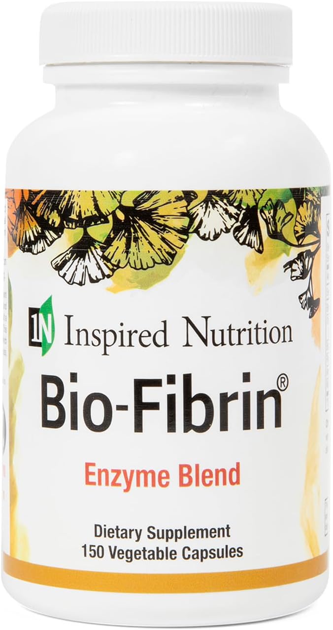 Bio-Fibrin® Multi-Enzyme Formula – Supports Healthy Fibrin Breakdown Promotes Scar Tissue Reduction &amp Immune Resilience – Serrapeptase Nattokinase &amp Proteolytic Enzymes – 150 Caps- Formulate