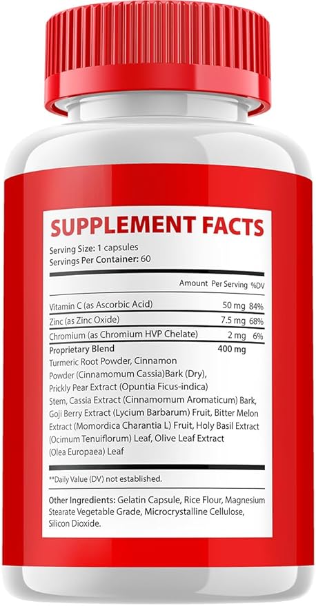 Blood Balance Capsules BloodBalance Advanced Supplement All Natural Formula to Maintain Healthy Levels Maximum Strength Daily Formula Blood Balance Reviews (2 Pack - 120 Capsules)