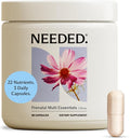 Needed. Multivitamin for Prenatal | Prenatal Multi Essentials Capsule - Pregnancy Breastfeeding Postpartum | Expertly-Formulated &amp Third-Party Tested Citrus Scent Insert | 30-Day Supply