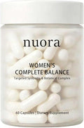 Nuora Gut Ritual Capsules for Women's Gut Health Gut Biofilm Probiotic Ritual with Berberine Promotes Metabolism and Gut Balance Vegan Non-GMO 60 Capsules