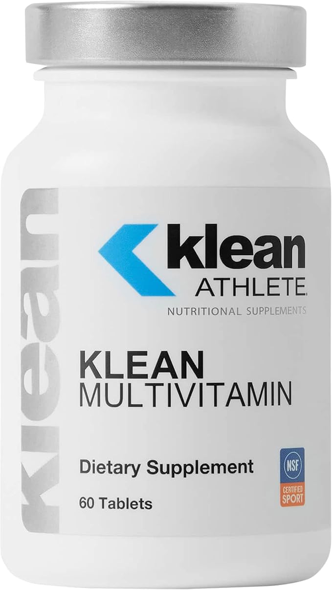 Klean Athlete Klean Multivitamin - Essential Nutrients &amp Antioxidants for Optimal Health - NSF Certified for Sport - 60 Tablets