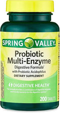 Valley Multi-Enzyme Probiotic 200 Tablets