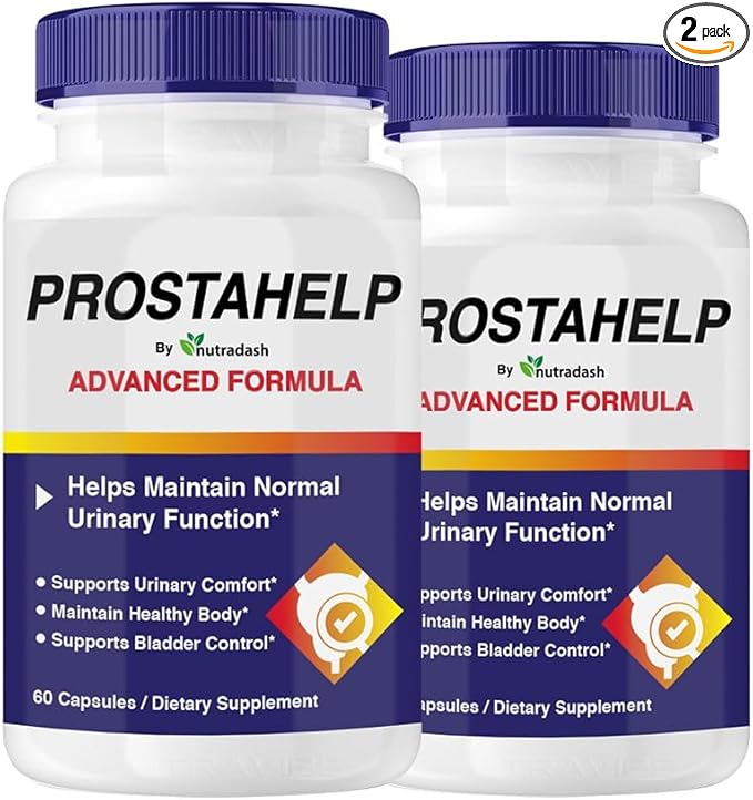 (2 Pack) Prosta Help Prostahelp Supplement Prosta Help Pills Prostahelp Capsules