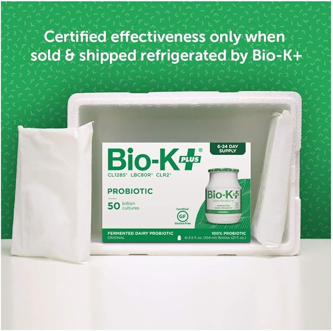 BIO-K PLUS Original Probiotic 6pk 3.5 FZ