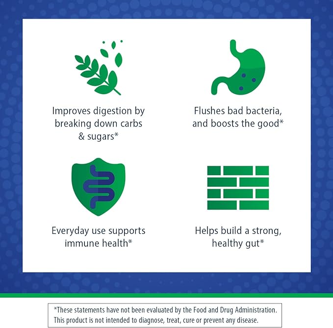 Florastor Advanced Gas and Bloat Probiotic Digestive Enzymes and Botanicals Plus Probiotics for Digestive Health 30 Capsules