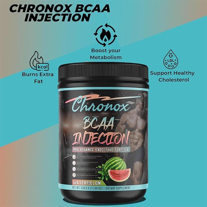 Chronox BCAA Amino-Acids Energy Blend - Watermelon Punch - 12.22 OZ