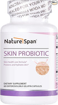 Skin Probiotic-30 Billion Colonies of 3 strains Specially Added Carotene astaxanthin and lycopeneReduce SensitivityEnhance Moisture and Elasticity and Make Skin Radiant60 Capsules