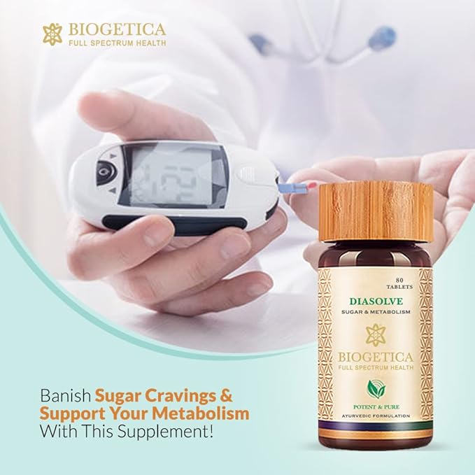 Biogetica Gastrosolve Digestive Enzyme Supplement for Wellness &amp Gut Support (Digestive Care) - 80 Tablets