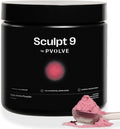 PVOLVE Sculpt 9 EAA &amp BCAA Powder for Women | Very Berry Flavor | Essential Amino Acids Supplement for Lean Muscle Recovery &amp Strength | Non-GMO