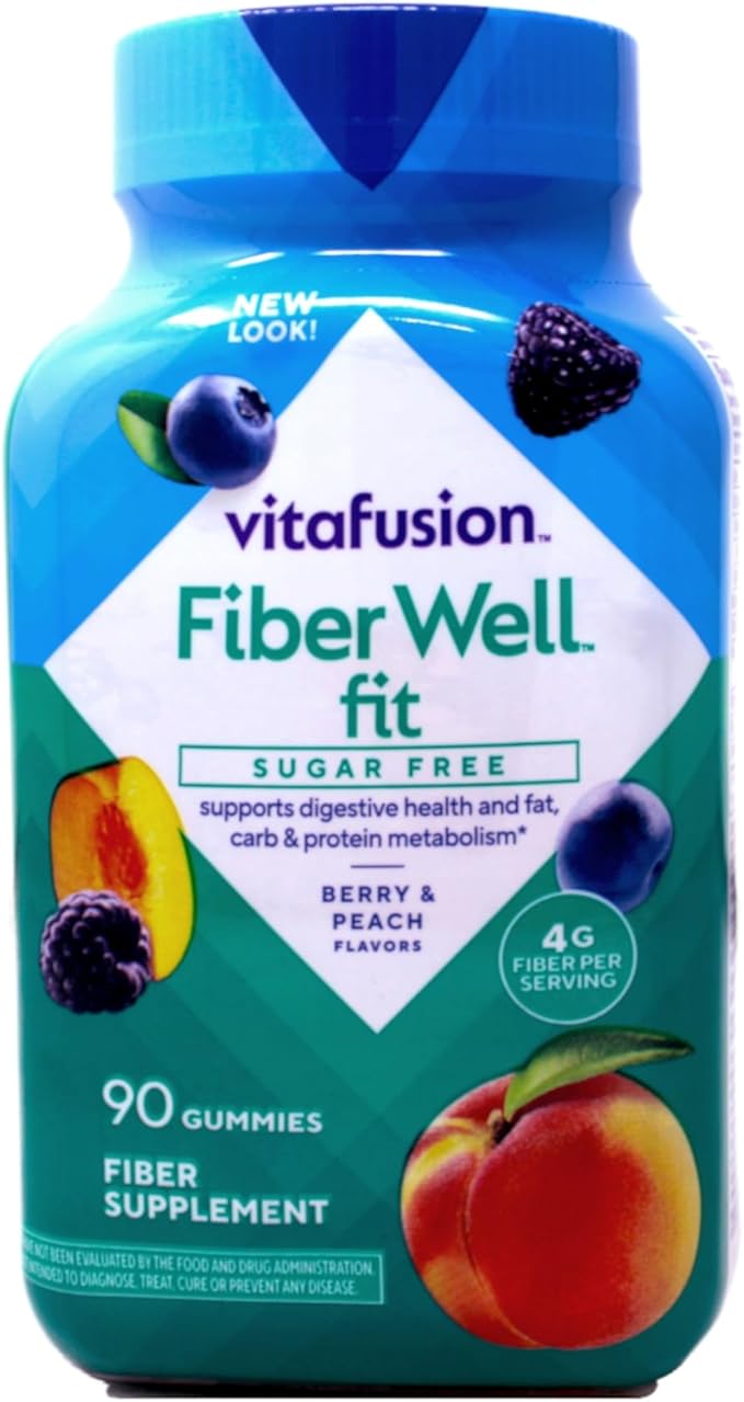 Fiber Well Fit Gummies 5 Pack (90 Count)