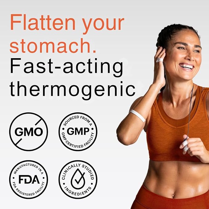 Wellthy Daily Thermogenic – Capsimax Green Tea &amp L-Carnitine – Belly Thermogenic for Women – Natural Weight Loss Craving Control &amp Energy Support 60ct