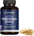 Akkermansia muciniphila 300 B TFU + Mulberry‑Leaf DNJ Extract + Chromium‑Enriched Yeast + Inulin Prebiotic – Vegan High‑Temp‑Stable Synbiotic for Health (30 Capsules)