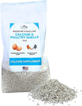 Unearthed Premium Coastline Calcium &amp Poultry Shells (Oyster Shells) – 10 lb Portable Bag – USA-Sourced Feed-Grade Calcium Supplement for Strong Eggshells &amp Healthy Flocks
