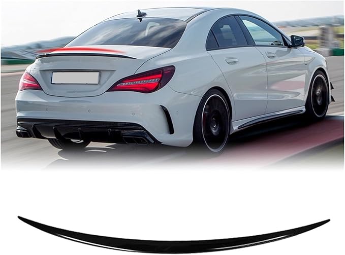 Cars Compatible for Benz CLA Class C117 C118 CLA200 CLA260 CLA45 AMG 2013-2023(Bright Black)