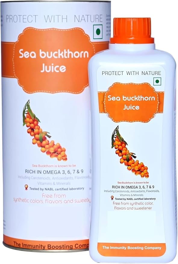 250ml (8.45 Fl Oz) Sea Buckthorn Pul.p Concentrate | Omega 3 6 7 9 | Makes 50 Glasses | Sea Buckthorn Pu.lp | Herbal SeaBuckthorn Jui.ce Pack1
