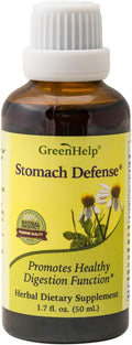 Stomach Defense Liquid Drops – Herbal Digestive Support Supplement for Bloating Gas &amp Intestine Cramp Relief – Natural Stomach Health &amp Comfort – 1.7 fl oz (50 ml)