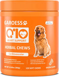 CoQ10 Heart Chew for Dogs Support Dogs Heart Health Cognitive &amp Energy CoQ10 Chews for Cardiovascular &amp Gum Health &amp antioxidant Protection Bacon Flavor 120 Count (1 Pack)