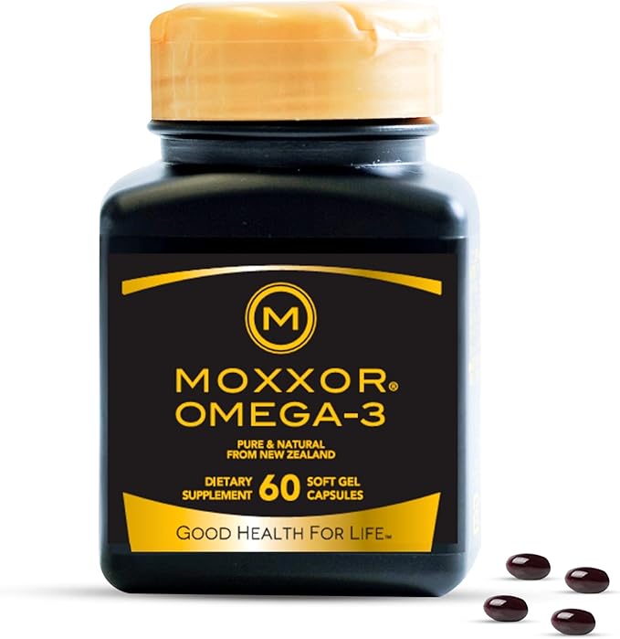 Omega 3 New Zealand Green Lipped Mussel Oil Soft Cap for Joint Support &amp Mobility Heart &amp Immune Support No Fishy Aftertaste 1-Pack 60Soft Capsules 2-Soft Cap Per Day 30 Day Supply