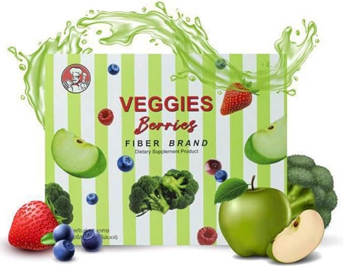 Beauty Buffet Brand Veggies Berries Fiber Brand (25 G X 10 PCS)