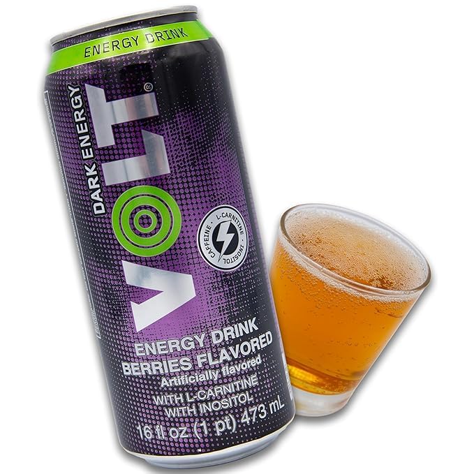 VOLT Energy Drink (16 fl. oz. 6 - pack Assorted Blueberry Guarana Berries MIX)
