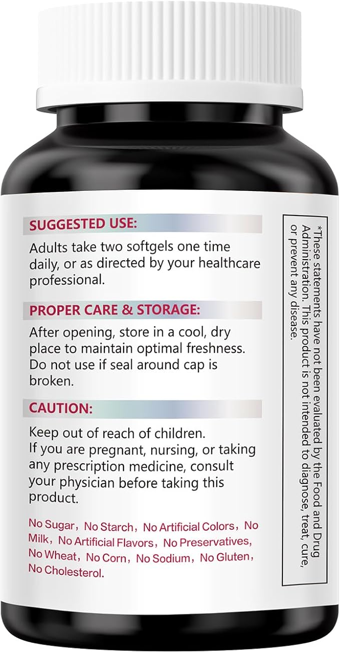 Antarctic Krill Oil 2000mg Capsules Krill Oil Supplement 60pcs