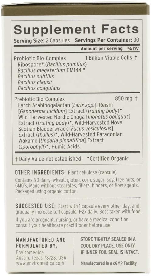 Daily Care synbiotic of probiotics and prebiotics and Advanced Care SBO Probiotic + Prebiotic