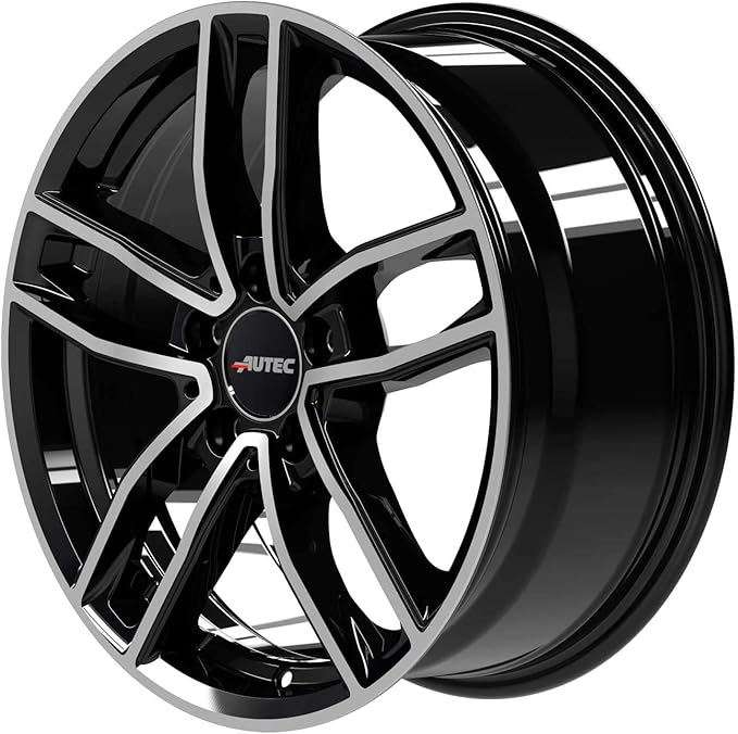 Autec rim MERCADOR 7.5x17 ET42 5x112 Schwarz poliert compatible with Mercedes-Benz A B C CLA E GLA