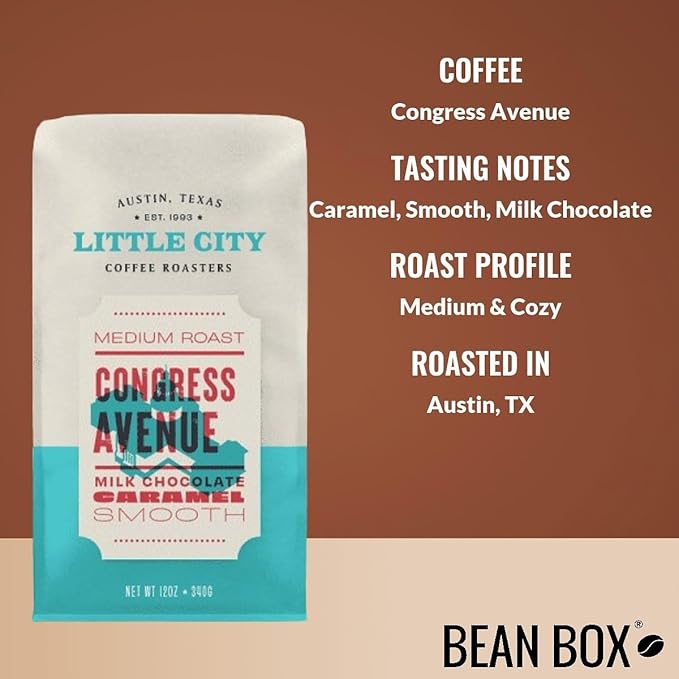 Bean Box Sampler - Roasted by Little City Roasters 3-Pack Whole Bean Coffee Gourmet Coffee