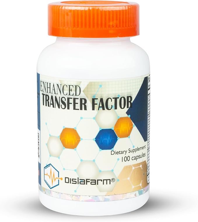 Transfer Factor Enhanced 100 Natural Capsules Immune Support - Transfer Factor Multi Immune from Cow Colostrum Egg Yolk &amp Special Blend of Mushrooms