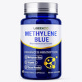 30mg Methylene Blue Capsules Pharmaceutical Grade Methylene Blue Supplement with Vitamin C and Organic Cacao 60 Vegan Capsules
