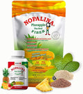 Nopalina Bundle: 120 Capsules + Pineapple 1lb Powder