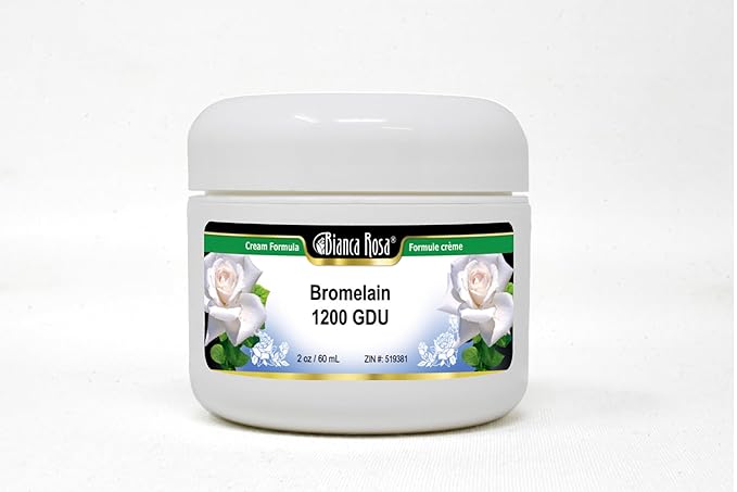 Bianca Rosa Bromelain 1200 GDU Cream (2 oz ZIN: 519381) - 2 Pack