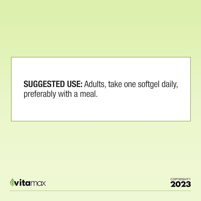Spring Valley Omega-3 from Fish Oil 1000 mg Maximum Care 180 Count + Exclusive VitaMax Vitamin Guide (2 Items)