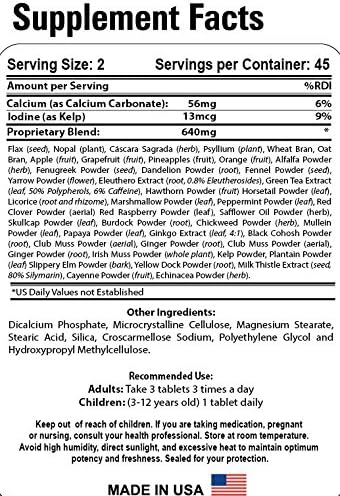 Organic Farms Vitamins Linopal - 90 Tablets - 100% Natural Dietary Supplement