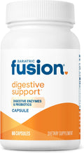 Bariatric Fusion Digestive Support: Digestive Enzymes with Probiotics | Vegan Supplement | Probiotics for Digestive Health and Gut Health Support | Gluten Dairy &amp GMO Free | 60 Capsules