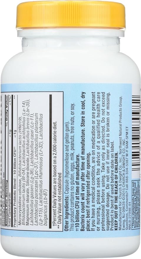 Nutrition Now Acidophilus &amp Digestion - PB 8 Immune System Support 60 Capsules (a) - 2pc