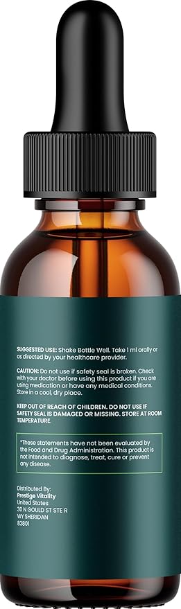LipoWave Drops – Natural Liquid Dietary Blend for Daily Health Support (1 Month Supply)