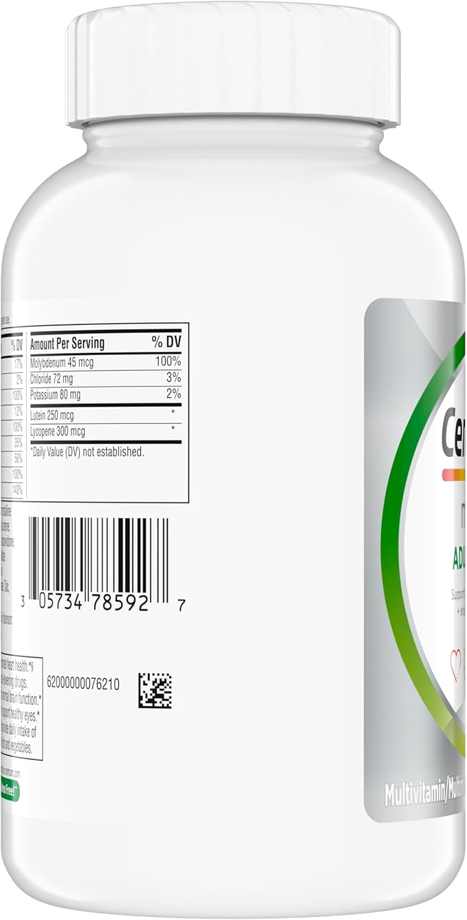 Centrum Minis Silver Multivitamin for Adults 50 Plus Multimineral Supplement Vitamin D3 B-Vitamins Gluten Free Non-GMO Ingredients Supports Memory and Cognition in Older Adults - 320 Ct