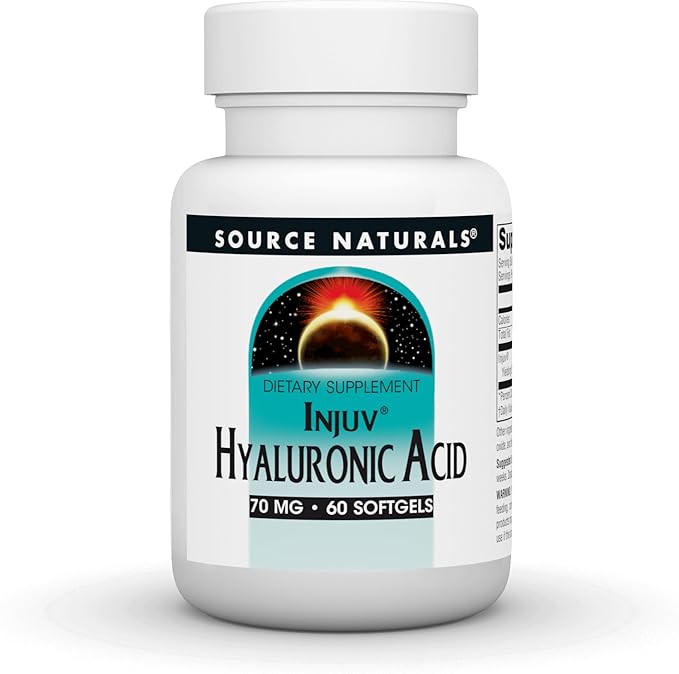 Source Naturals Hyaluronic Acid Injuv 70mg - 60 Softgels