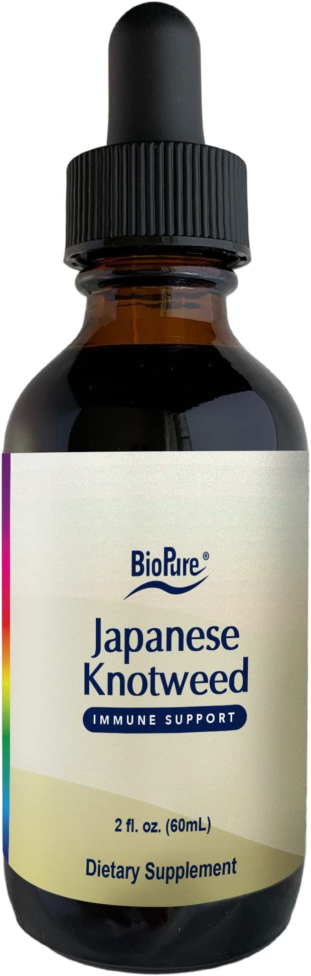 BioPure Japanese Knotweed Herbal Tincture – Potent Botanical Extract Rich in Polyphenols Including Resveratrol to Support Liver &amp Immune Function Cellular Health and Microbiome Balance – 2 fl oz