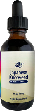 BioPure Japanese Knotweed Herbal Tincture – Potent Botanical Extract Rich in Polyphenols Including Resveratrol to Support Liver &amp Immune Function Cellular Health and Microbiome Balance – 2 fl oz
