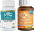 800mg Digestive Enzymes for Men and Women 60 Billion Probiotics for Women and Men