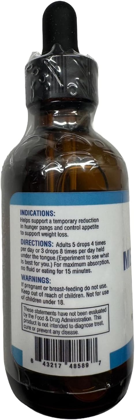 HelloPharmacist Original Metabolic hCG Reset Homeopathic Diet Drops - Original Formula - 2 Ounce - 60mL