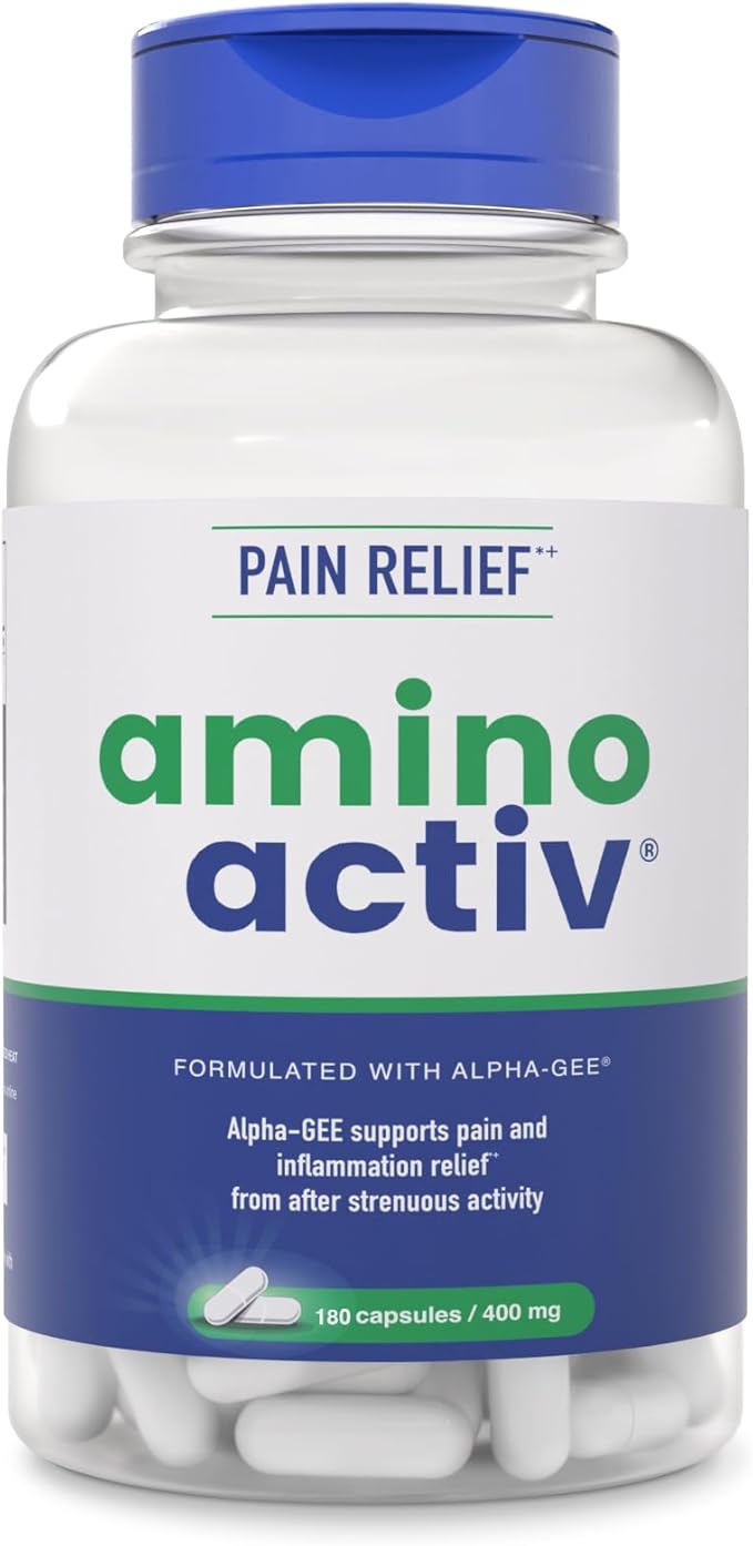Fast Holistic Support for Pain &amp Inflammation Caused by Activity/Exercise (180 Capsules)
